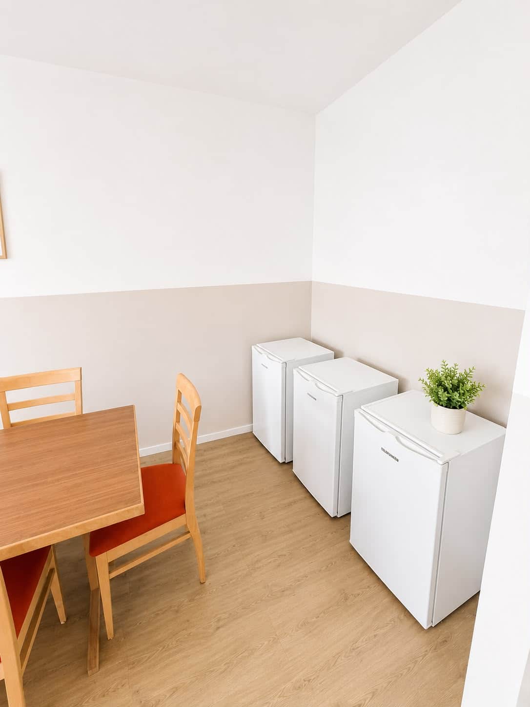 Kühlschränke für Gäste in der Monteurunterkunft Hamburg